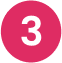 The number '3' on a pink background