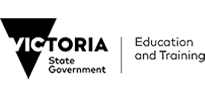 Victoria State Government Education & Training logo