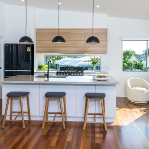 The kitchen at our Buderim Prize Home Draw 519